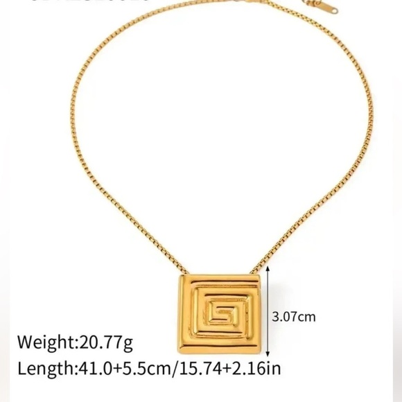 Santorini 18K Gold Stainless Steel Loop Set - Picture 9 of 11